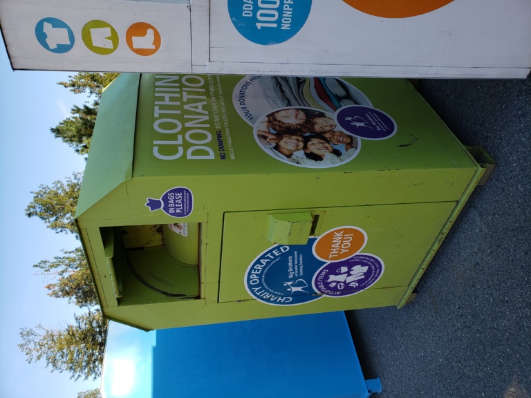 Improving the safety of clothing donation bins (UBC, Big Brothers